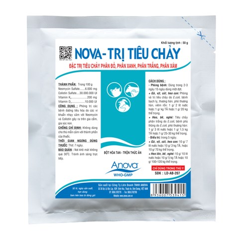 NOVA-TRỊ TIÊU CHẢY