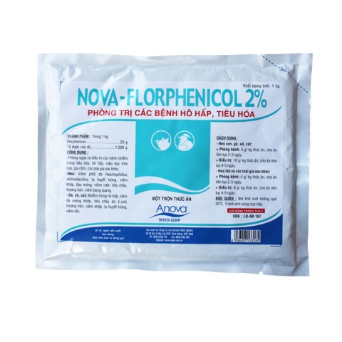 NOVA-FLORPHENICOL 2%