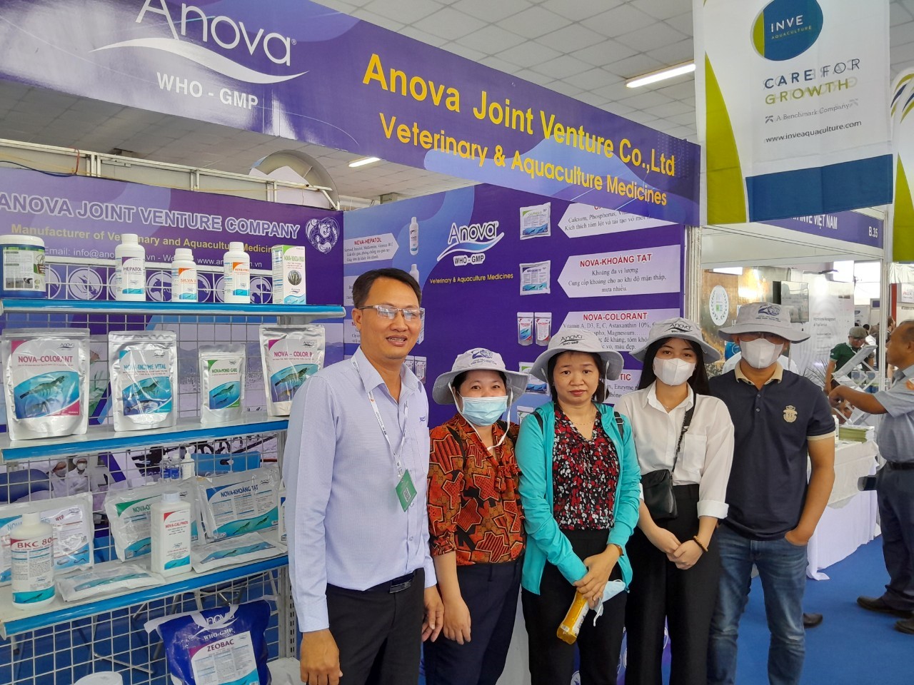 ANOVA THAM DỰ HỘI CHỢ VIETSHRIMP NĂM 2023 TẠI TP. CẦN THƠ